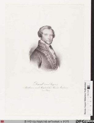 Bildnis Pierre-Jean David (gen. d'Angers)