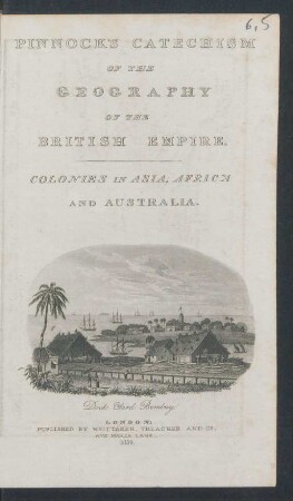 Vol. 6,5: Colonies in Asia, Africa and Australia