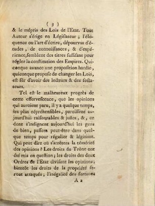 Mémoire des Princes présenté au Roi
