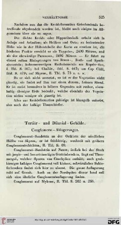 Tertiär- und Diluvial-Gebilde