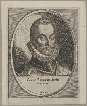 Bildnis des Emanuel Philibertus von Savoy