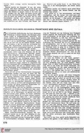 N.F. 11.1931: Phantasie und Zufall