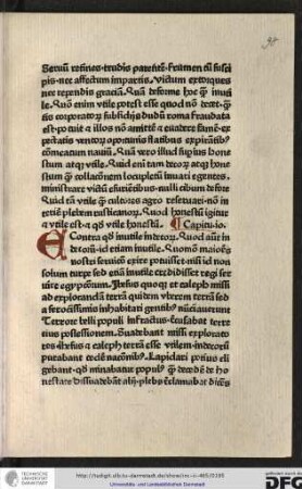 Econtra quid inutile indecorum, quod autem in decorum, id etiam inutile...