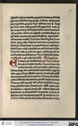 Econtra quid inutile indecorum, quod autem in decorum, id etiam inutile...