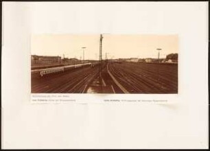 Bahnhof Aschaffenburg Schinkelwettbewerb 1986: Situationsfotos: Rangierbahnhof