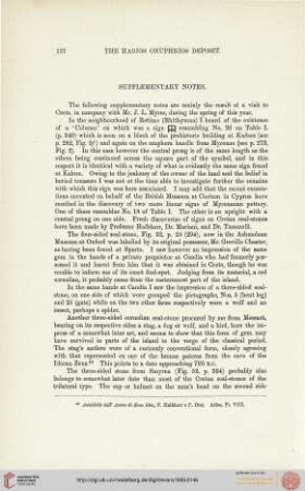 Supplementary notes