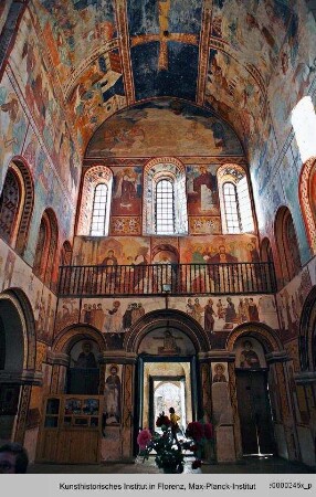 Die Ausmalung der Marienkirche : Szenen aus dem Leben Christi und Szenen aus dem Akathistos-Hymnus