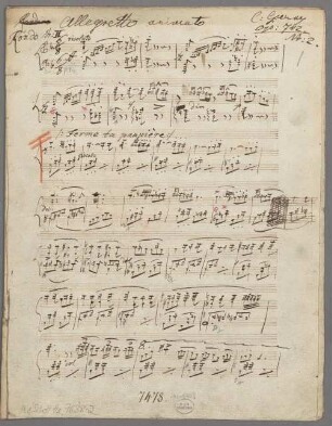 La Part du diable, Auswahl, arrangiert, Klavier, op. 742/2 - BSB Mus.Schott.Ha 7638-2