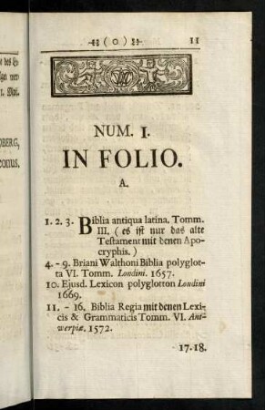 11-42, Num. I. In Folio. A. B. C.