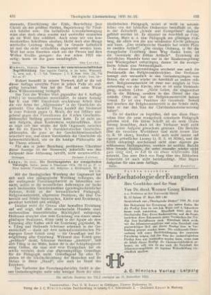 431 [Rezension] Rickert, Heinrich, Die Grenzen der naturwissenschaftlichen Begriffsbildung