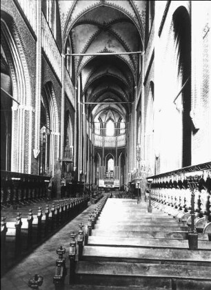 Bad Doberan, Ev. Münster, Klosterkirche, Zisterzienserkirche, Hauptschiff