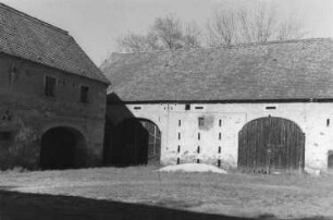 Wittichenau-Hoske. Mühle, im Hof