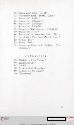 Radierungen
