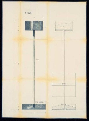 Schauspielhaus, Wuppertal: Stehlampe »AERA«