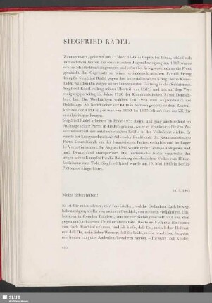 Siegfried Rädel