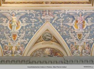 Ausmalung des Treppenhauses im Palazzo Grifoni Budini Gattai