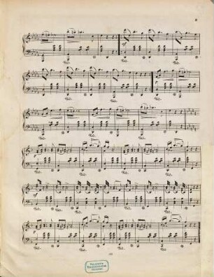 Compositionen für das Pianoforte : Op. 28, 2. Erste Liebe : Jugenderinnerung ; zu zwei Händen