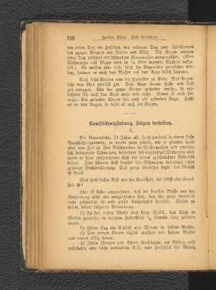 Bauchfellentzündung, Folgen derselben.