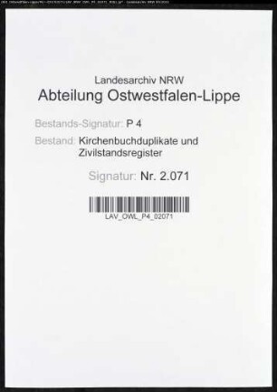 Kirchenbuchduplikat der evangelischen Gemeinde (Stadt und Kirchspiel) Meinerzhagen (GHT 1848). (Gemeinde: Meinerzhagen, evangelische Gemeinde, Stadt und Kirchspiel)