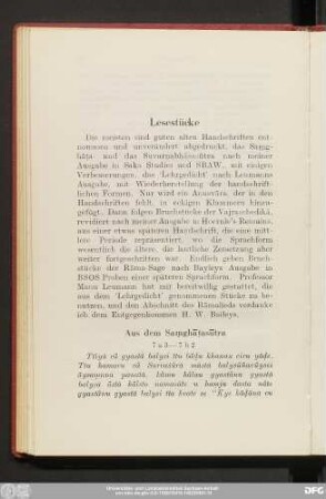 Lesestücke