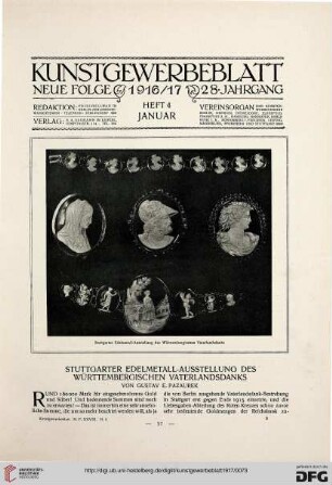 Stuttgarter Edelmetall-Ausstellung des württembergischen Vaterlandsdanks