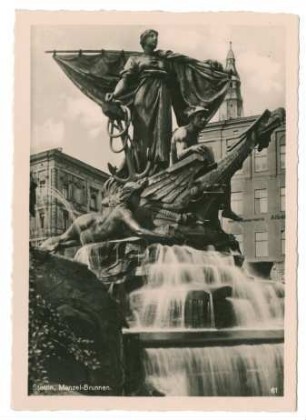 Stettin, Manzel-Brunnen.