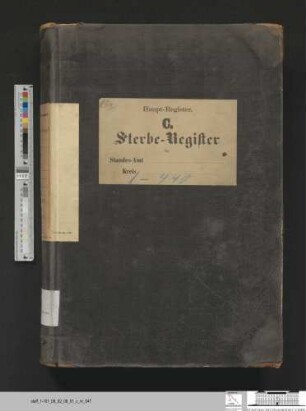 Sterberegister Stadt Frankfurt (Oder) 1888, Urkunde 1-440