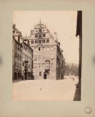 Renaissancegebäude (später Frauenarbeitsschule), Nürnberg: Ansicht
