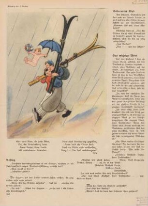 "Hier zwei Skier, da zwei Skier"
