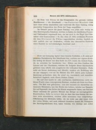 Malerei des XVI. Jahrhunderts