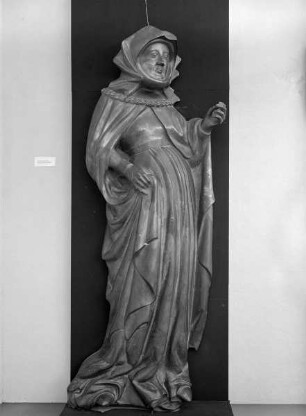 Lebensgroße Bronzefiguren des Ehepaares Konrad von Weinsberg und Anna von Hohenlohe — Anna von Hohenlohe (gest. 1434?)