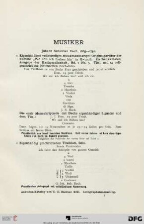 Musiker (Nr. 1-202)