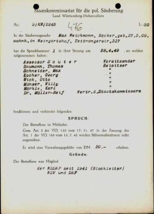 Weickmann, Max