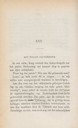 XXV. Het paleis Buitenzorg