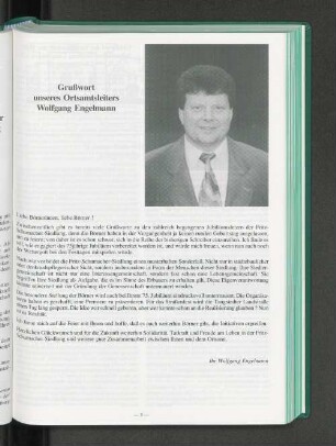 Grußwort unseres Ortsamtsleiters Wolfgang Engelmann