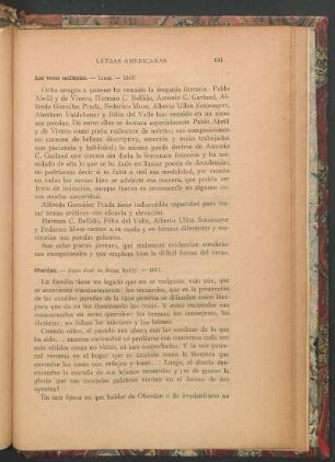 Las voces múltiples