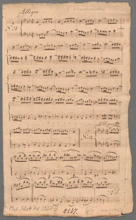 25 Lessons, fag (2), op. 123/3 - BSB Mus.Schott.Ha 3937-3 : [heading with pencil:] C. Almenraeder