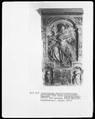 Epitaph für Hans Estereicher und seiner Frau