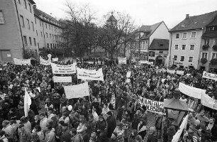 Freiburg im Breisgau: Demonstration gegen die Gesundheitsreform