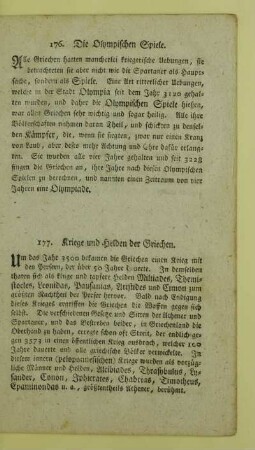 176. Die Olympischen Spiele