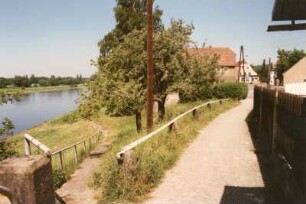 Dresden-Pillnitz. An der Elbe, aufgenommen Juni 1993