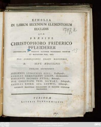 [Ps. 1]: Scholia In Librum Secundum Elementorum Euclidis