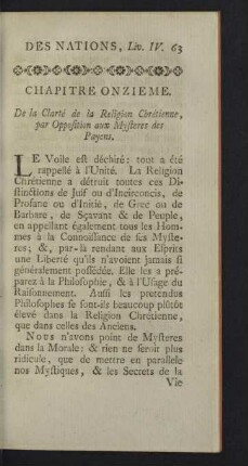 Chapitre onzieme.