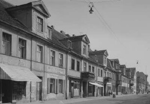 Potsdam. Holländisches Viertel, Blockfronten vonWohnhäusern