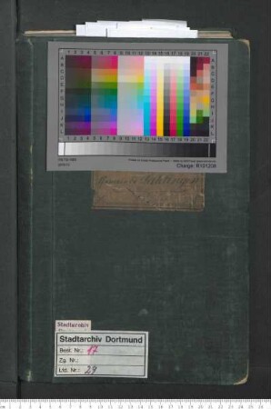 Protokollbuch der Gemeindevertretung Salingen