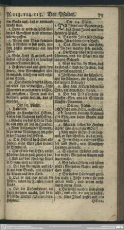 Der 113. Psalm