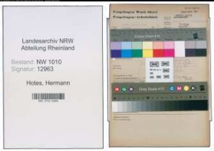 Entnazifizierung Hermann Hotes , geb. (Kaufmann)