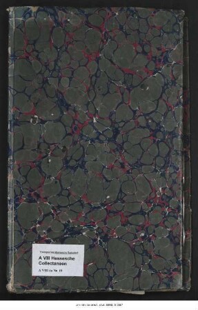 Johann Ludwig Hesse: Schwarzburgica, Collectanea ad historiam ... litterarum, ecclesiaticam et scholasticam [Schwarzburgisches Betreffend, Sammlung zur Geschichte der Gelehrsamkeit, der Kirchen- und Schulgeschichte]