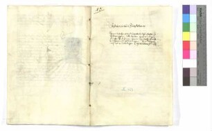 Vertrag zwischen Propst und Kapitel zu Ellwangen außerhalb der Kapitulation (?)