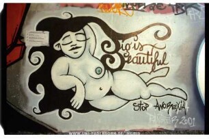 Big is Beautiful | StoP ANOREXiA | PANtHER | 2001